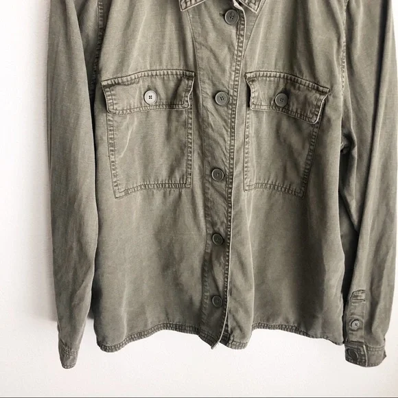 LUCKY Brand green utility jacket XL - Picture 6 of 9